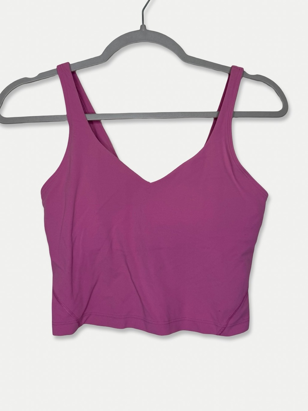 Lululemon Align Tank Top Pink Size 6 Padded Cropped Yoga Workout